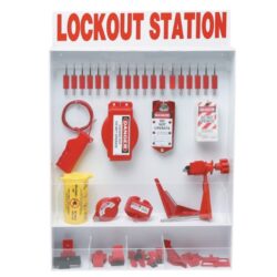 Brady Lockoutstation XL i robust polystyren för 18 lås