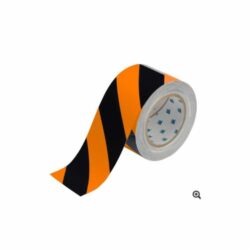 ToughStripe Golvtejp 75mm ORANGE/SVART