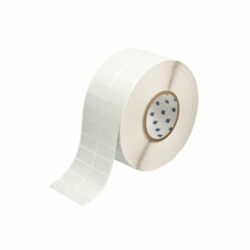 Etikett Brady B428 Polyester Met. Matt, 38.10 x 19.05mm