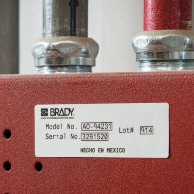 Brady B428 Polyester Metalliserad Bisafe