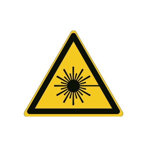 Varningsskylt Laserstrålning