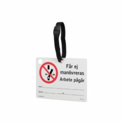 Får ej manövreras Arbete pågår 150x110