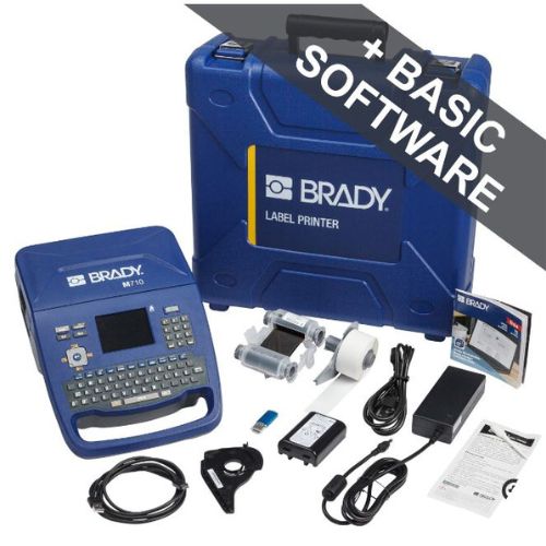 Brady M710 Etikettskrivare Wifi och Bluetooth med Brady Workstation Basic