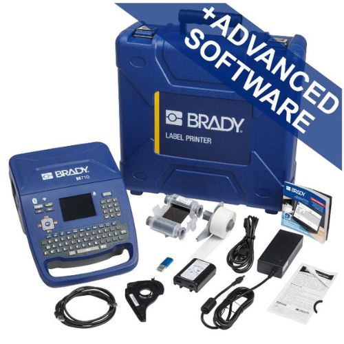 Brady M710 Etikettskrivare Wifi och Bluetooth med Brady Workstation PWID