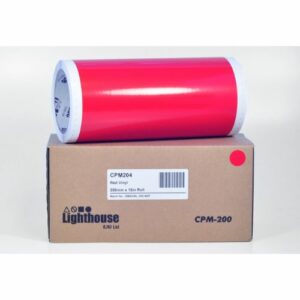 CPM-200 Vinyl Röd 206 mm x 15 m