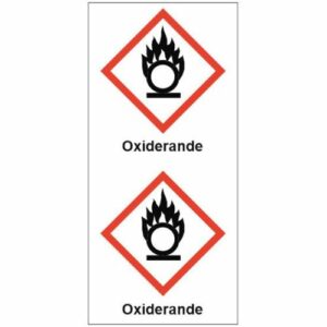 Rörmärkningstejp GHS3 Oxiderande