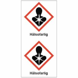Rörmärkningstejp Hälsofarlig GHS8