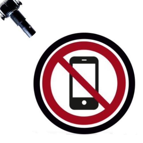 Varningsprojektor LED Mobiltelefon förbud.JPG