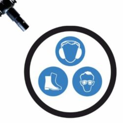 Varningsprojektor LED Varning - Påbud mix