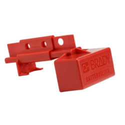 Bryt och lås för truckbatteri