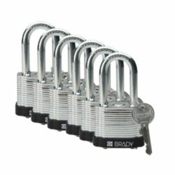 Lockouthänglås Stål Brady 814096 Bisafe