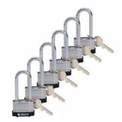 Lockouthänglås Stål Brady 814105 Bisafe