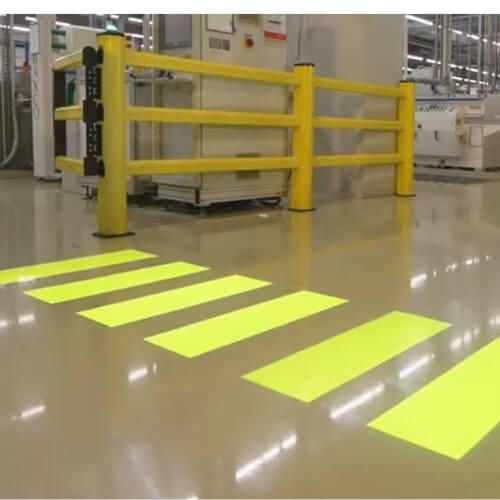 Varningsprojektor LED Övergångsställe 3 3 ALIS LED Zebra crossing