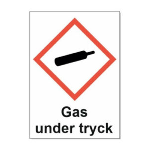Gas under tryck GHS4 enligt AFS