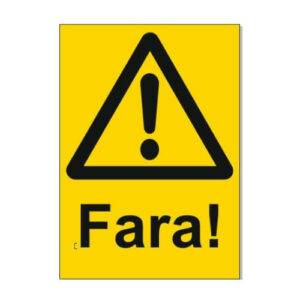 Fara skyltar och dekaler enligt AFS