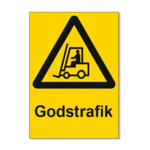 Godstrafik skyltar och dekaler enligt AFS