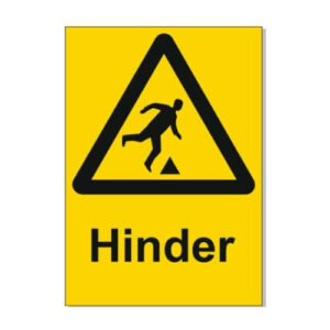 Hinder skyltar och dekaler enligt AFS