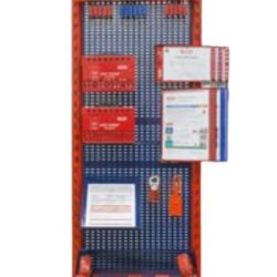 LOCKPOINT Lockout Station med väggfäste Bisafe