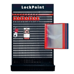 LOCKPOINT Lockout Station väggtavla för bryt och lås