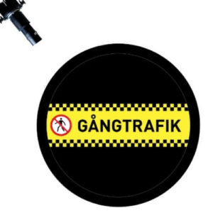 Varningsprojektor LED Gångtrafik Förbud Special