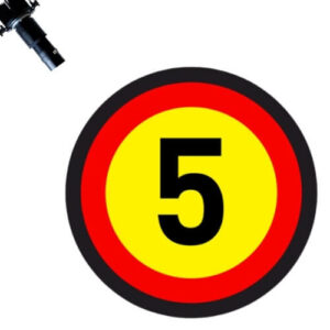 Varningsprojektor LED Max Hastighet