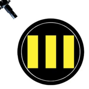 Varningsprojektor LED Övergångsställe 3