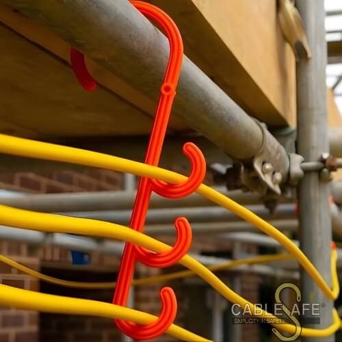 Säkerhetskrok för kablar Light 1 Säkerhetskrok för kablar Light för upphängning av temporär el