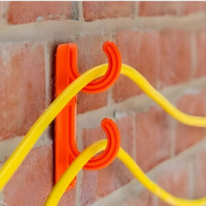 Säkerhetskrok för kablar Patch för upphängning av temporär el