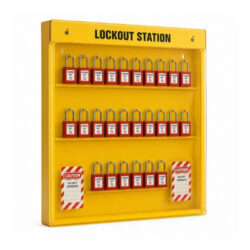 Lockout Station för 26 hänglås Bisafe